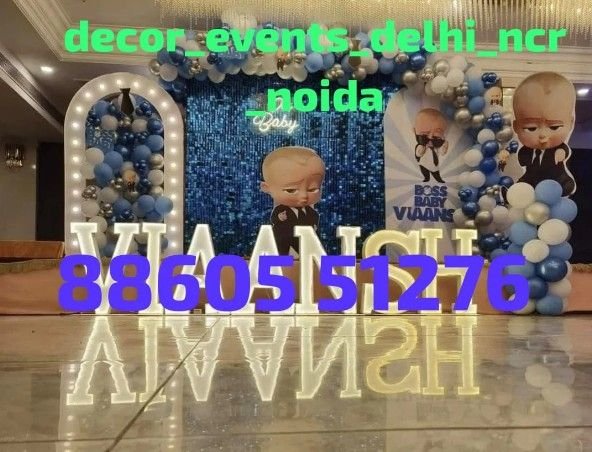 Best Boss Baby Theme Decoration in Ghaziabad
