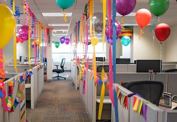 Office Decoration Service With Balloons in Noida
