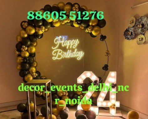 Balloon Decoration for Birthday Party in Noida